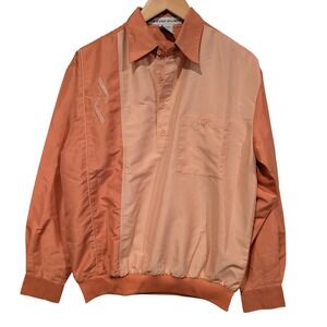Irvine Park Vintage Colorblock 1/2 Button Pullover Shirt Jacket Retro 80s 90s